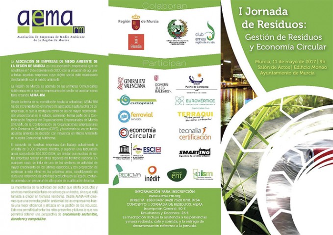 Jornada sobre Econom&iacute;a Circular y Gesti&oacute;n de Residuos