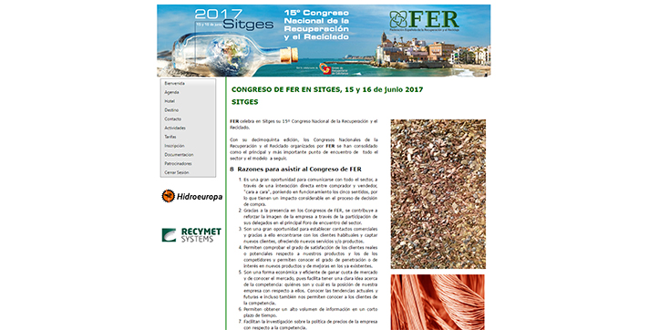 15&ordm; Congreso Nacional de la Recuperaci&oacute;n y el Reciclado