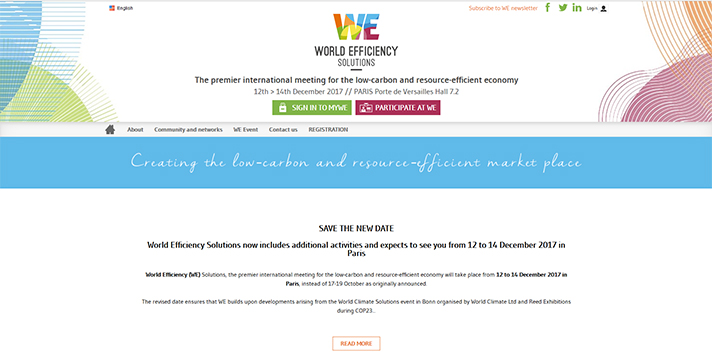 World Efficiency Solutions 2017