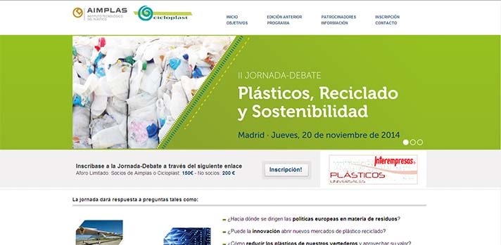 Jornada Plásticos, Reciclado y Sostenibilidad