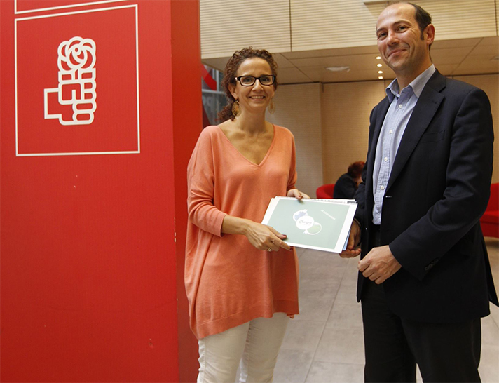 Los gestores de residuos muestran sus preocupaciones a la nueva secretaria de Cambio Climático y Sostenibilidad del PSOE