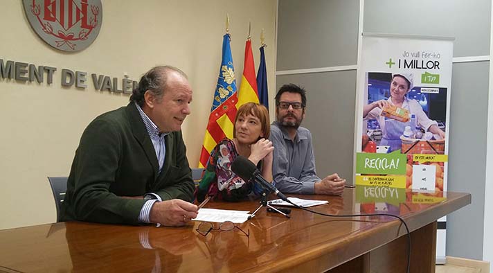 El Ayuntamiento de Valencia y Ecoembes lanzan la campaña “Yo quiero hacerlo más y mejor  ¿y tú? ¡Recicla!”
