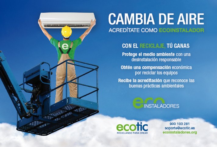 Ecoinstaladores suma más instaladores comprometidos con el reciclaje y el medio ambiente