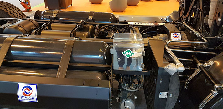 Allison Transmission presenta el camión K6-G de Urovesa en Tecma 2018