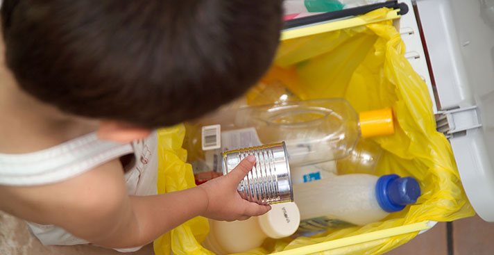 Los hogares de País Vasco, Navarra y Cataluña son los que destinan más espacios para el reciclaje