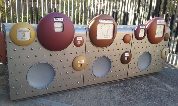 Los puntos limpios de proximidad recogieron más de 6.000 kilos de residuos en su primer mes