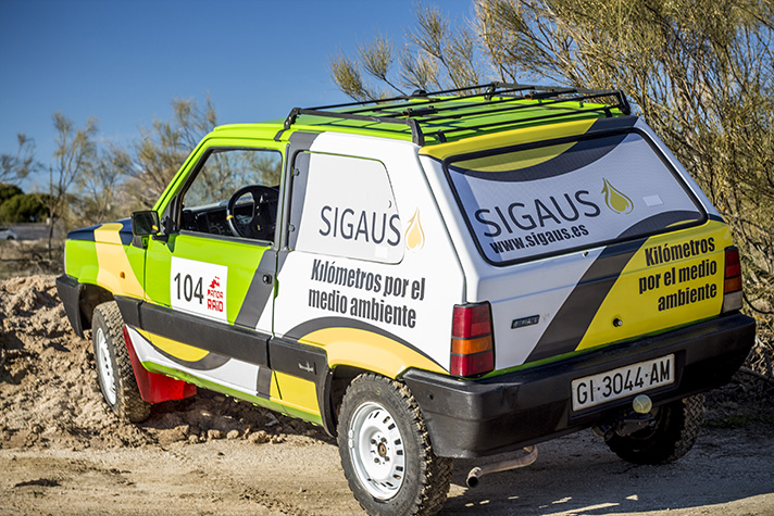Sigaus recorre kilómetros por el medio ambiente en la 10ª edición del Panda Raid