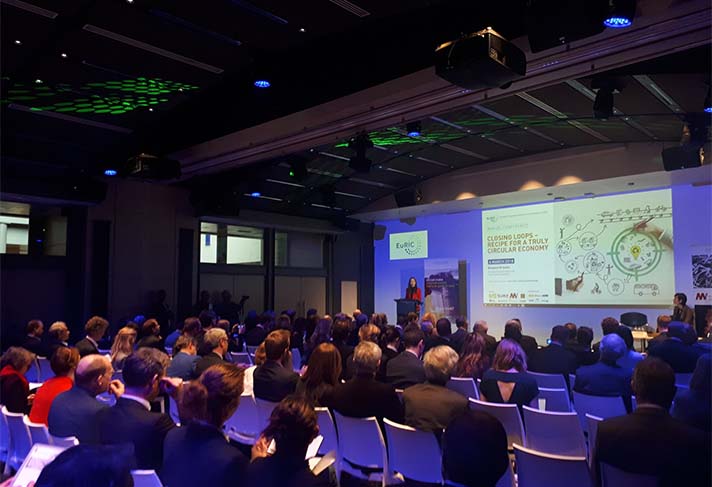 EuRIC organiza en Bruselas el ciclo de conferencias “Cerrando el círculo. Recetas para una economía realmente circular”