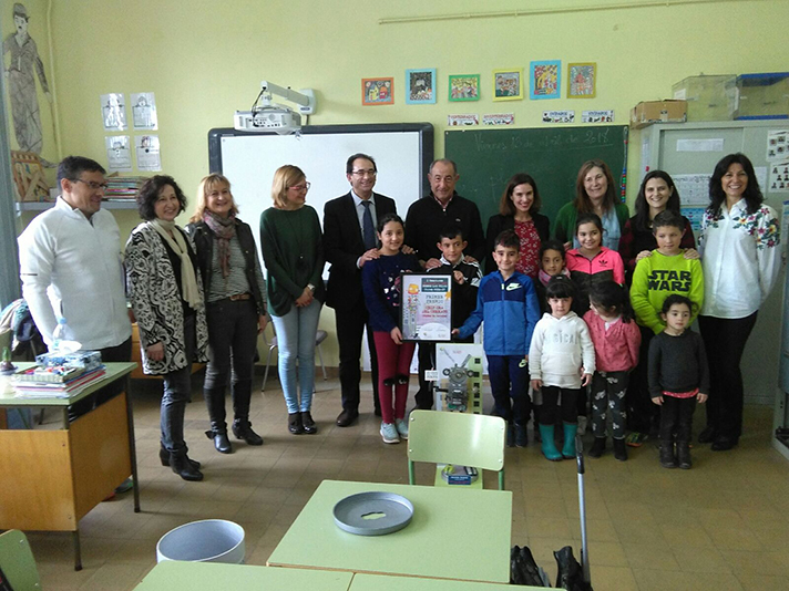 Entrega del premio “De camino al cole, ponme pilas” 