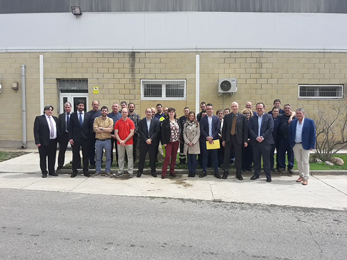 La Mancomunidad de la Ribera Alta de Navarra y Ecoembes apuestan por la tecnología 4.0 en la planta de Peralta