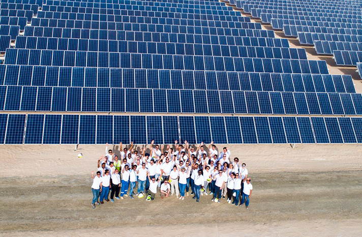 Acciona, Grupo Gransolar y Ghella completan la primera fase de la planta fotovoltaica Mohammed Bin Rashid Al Maktoum Solar Park (Dubái)