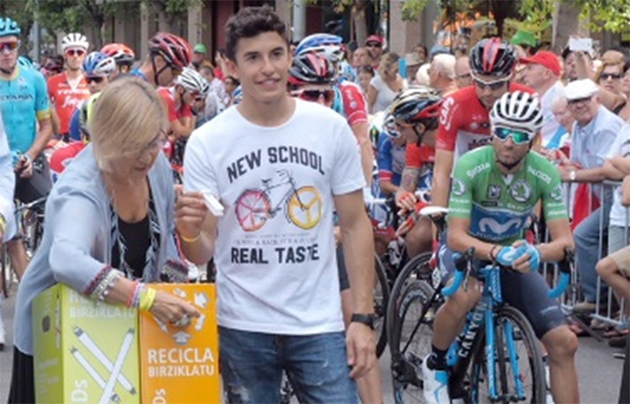 Más de 8.000 participantes en las acciones de concienciación medioambiental sobre reciclaje de Ambilamp en La Vuelta Ciclista a España 2018